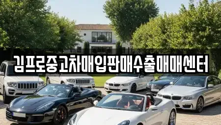 경남 통영시 명정동 중고차매입 전문 김프로중고차매입판매수출매매센터