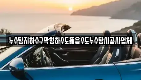 경남 하동군 옥종면 중고차 전문 누수탐지하수구막힘하수도뚫음수도누수탐사공사업체