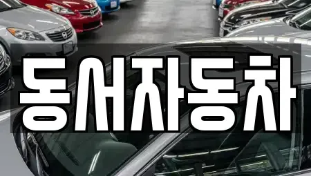 경남 함안군 칠서면 중고차매매 전문 동서자동차