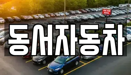 경북 경산시 유곡동 중고차매매 전문 동서자동차