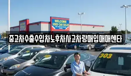 경북 울릉군 울릉읍 중고차매입 전문 중고차수출수입차노후차사고차량매입매매센타