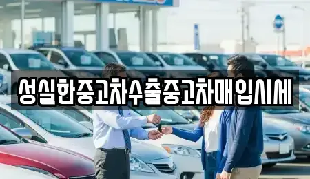 경북 의성군 의성읍 중고차매입 전문 성실한중고차수출중고차매입시세