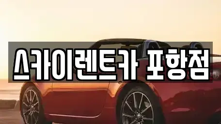 경북 포항시 남구 송내동 렌트카,단기렌트카,장기렌트카,중고차,중고차매매,중고차매입