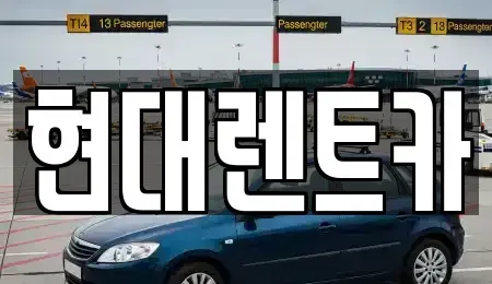 경북 포항시 남구 송내동 렌트카 전문 현대렌트카
