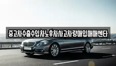 경북 포항시 북구 장성동 중고차매입 전문 중고차수출수입차노후차사고차량매입매매센타