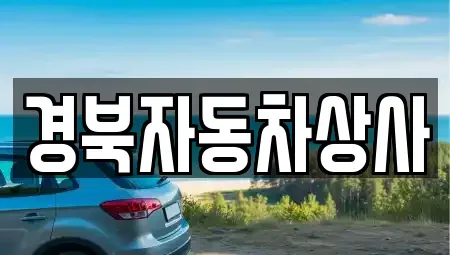 경상남도 거창군 중고차 전문 경북자동차상사