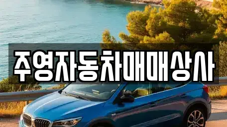 경상남도 사천시 사남면 중고차 전문 주영자동차매매상사