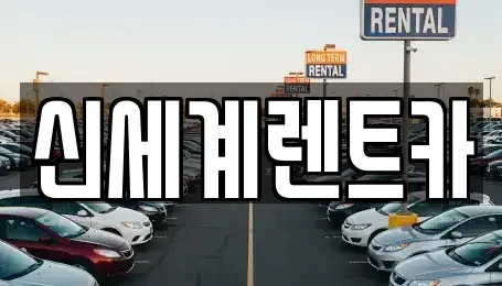 경상남도 진주시 초전동 렌트카 전문 신세계렌트카