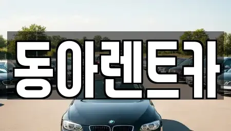 경상남도 창원시 마산합포구 남성동 렌트카 전문 동아렌트카
