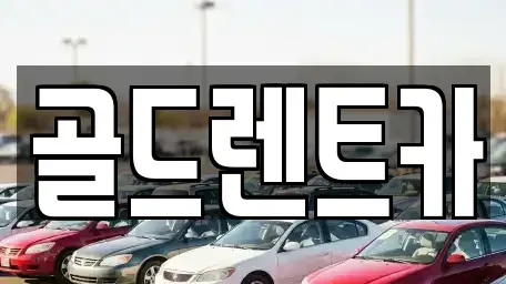 경상남도 창원시 성산구 반송동 렌트카 전문 골드렌트카
