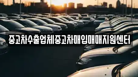 경상북도 경산시 임당동 중고차매입 전문 중고차수출업체중고차매입매매지원센터