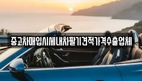 경상북도 경주시 동부동 중고차매입 전문 중고차매입시세내차팔기견적가격수출업체