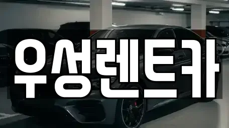경상북도 경주시 동천동 렌트카 전문 우성렌트카