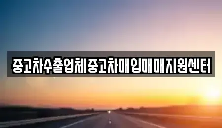 경상북도 경주시 동천동 중고차매입 전문 중고차수출업체중고차매입매매지원센터