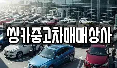 경상북도 경주시 충효동 중고차매매 전문 씽카중고차매매상사