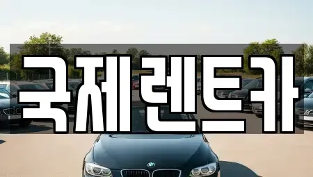 경상북도 구미시 구포동 렌트카 전문 국제렌트카