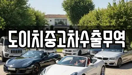 경상북도 봉화군 중고차 전문 도이치중고차수출무역