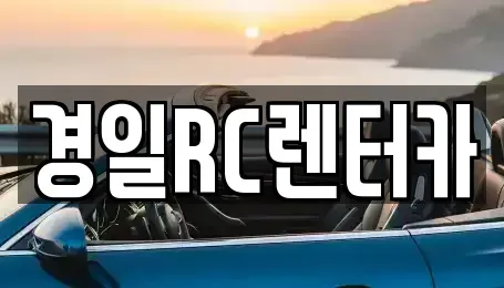 경상북도 영천시 도동 렌트카 전문 경일RC렌터카