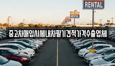 경상북도 영천시 도동 중고차매입 전문 중고차매입시세내차팔기견적가격수출업체