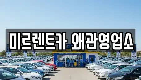 경상북도 칠곡군 약목면 렌트카 전문 미르렌트카 왜관영업소