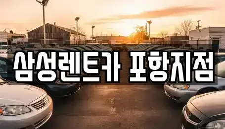 경상북도 포항시 남구 인덕동 렌트카 전문 삼성렌트카 포항지점