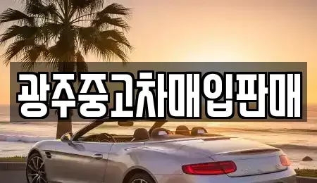 광주 광산구 소촌동 중고차 전문 광주중고차매입판매