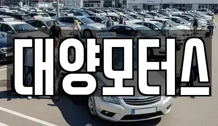 광주 북구 문흥동 중고차 전문 대양모터스