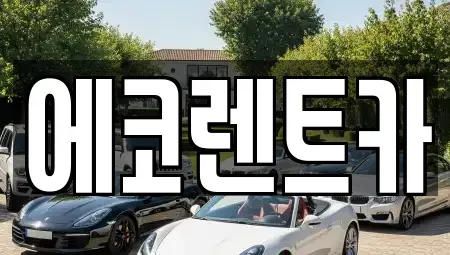 광주 서구 내방동 렌트카 전문 에코렌트카