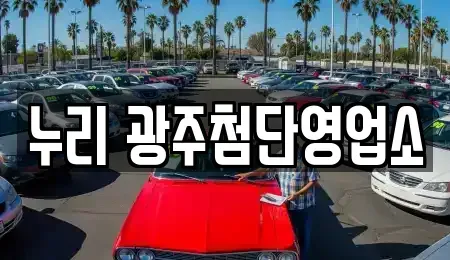 광주광역시 광산구 도천동 렌트카 전문 누리 광주첨단영업소