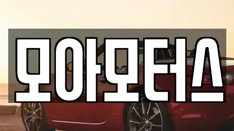 광주광역시 광산구 도천동 렌트카 전문 모아모터스