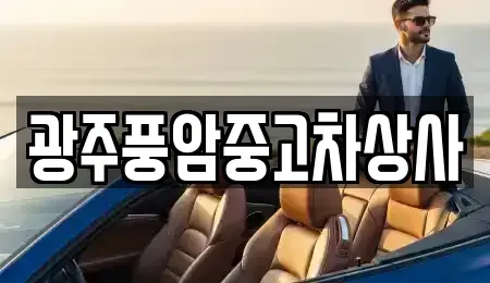 광주광역시 광산구 명화동 중고차 전문 광주풍암중고차상사