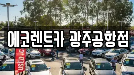 광주광역시 광산구 송촌동 렌트카 전문 에코렌트카 광주공항점