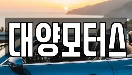 광주광역시 광산구 장록동 중고차 전문 대양모터스