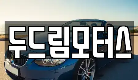 광주광역시 남구 원산동 중고차 전문 두드림모터스