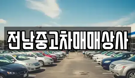 광주광역시 남구 화장동 중고차매매 전문 전남중고차매매상사