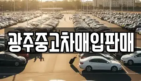 광주광역시 북구 삼각동 중고차 전문 광주중고차매입판매