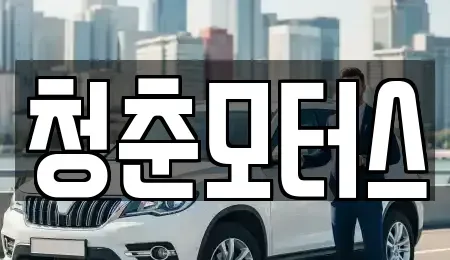 대구 동구 대림동 중고차 전문 청춘모터스