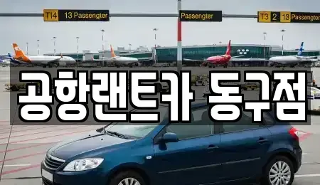 대구 동구 신평동 렌트카 전문 공항랜트카 동구점