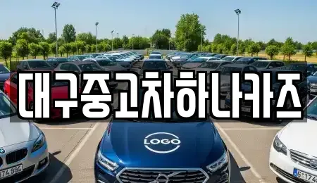 대구 동구 신평동 중고차매매 전문 대구중고차하나카즈