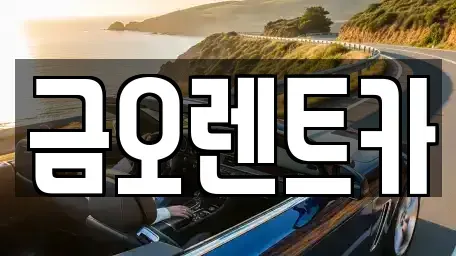 대구 중구 용덕동 렌트카 전문 금오렌트카