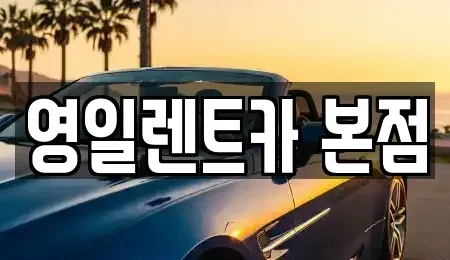 대구 중구 용덕동 렌트카 전문 영일렌트카 본점