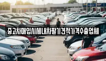대구 중구 용덕동 중고차매입 전문 중고차매입시세내차팔기견적가격수출업체
