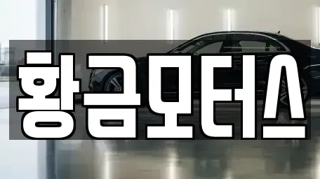 대구광역시 달서구 장기동 중고차 전문 황금모터스