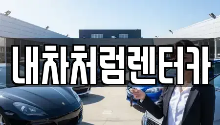 대구광역시 동구 상매동 렌트카 전문 내차처럼렌터카