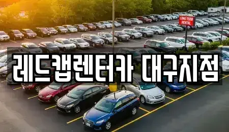 대구광역시 수성구 장기렌트카 전문 레드캡렌터카 대구지점