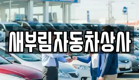 대구광역시 수성구 중고차매매 전문 새부림자동차상사