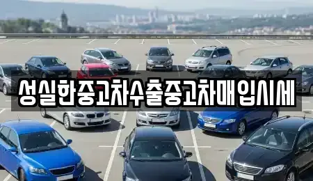 대구광역시 수성구 중고차매입 전문 성실한중고차수출중고차매입시세