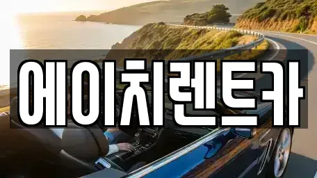 대구광역시 중구 교동 렌트카 전문 에이치렌트카