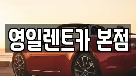 대구광역시 중구 용덕동 렌트카 전문 영일렌트카 본점