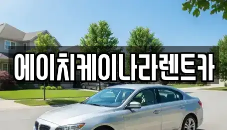 대전 대덕구 대화동 렌트카 전문 에이치케이나라렌트카